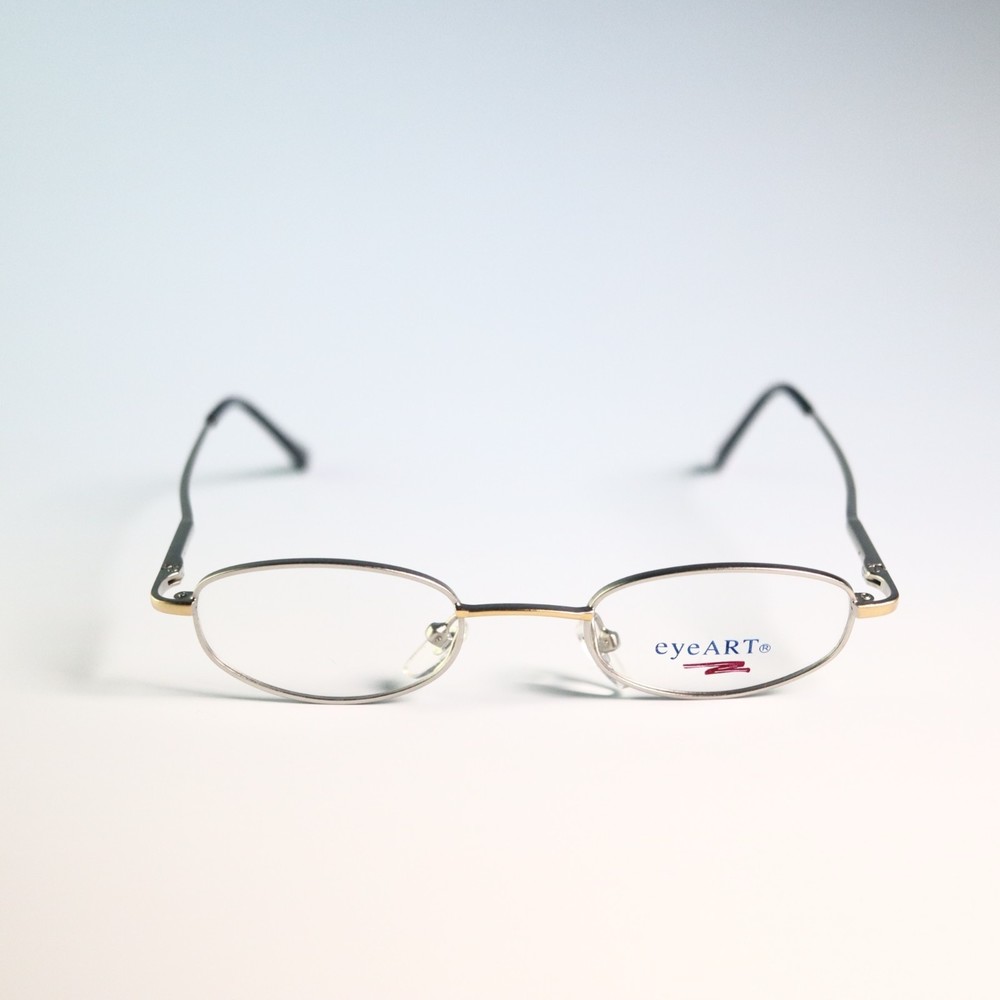 eyeart HOWARD silver gold 42-19-135 eyeglasses small full frame rectangle N12